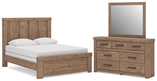 Garistyn  Panel Bed, Dresser And Mirror Signature Design by Ashley®