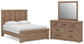 Garistyn  Panel Bed, Dresser And Mirror Signature Design by Ashley®