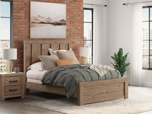 Garistyn  Panel Bed, Dresser And Mirror Signature Design by Ashley®