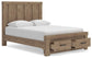 Garistyn  Panel Storage Bed, Dresser And Mirror Signature Design by Ashley®
