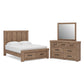 Garistyn  Panel Storage Bed, Dresser And Mirror Signature Design by Ashley®