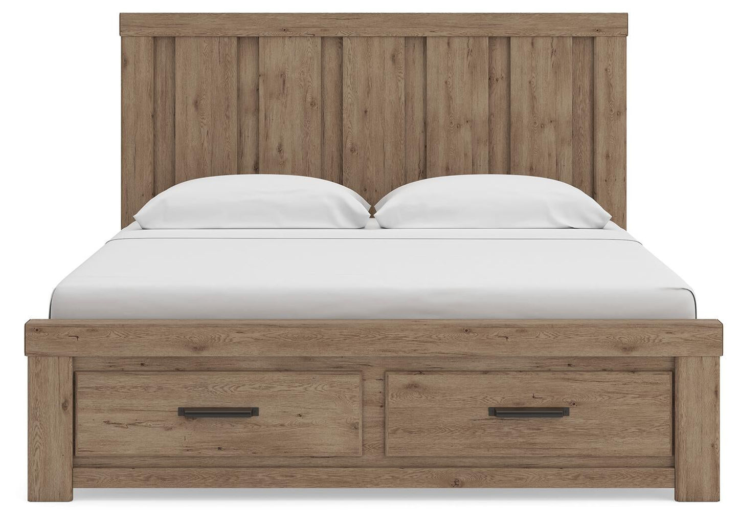 Garistyn  Panel Storage Bed, Dresser And Mirror Signature Design by Ashley®