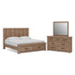 Garistyn  Panel Storage Bed, Dresser And Mirror Signature Design by Ashley®