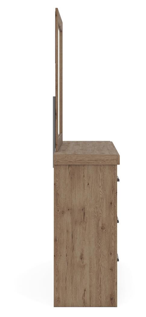 Garistyn  Panel Storage Bed, Dresser And Mirror Signature Design by Ashley®