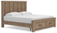Garistyn  Panel Storage Bed. Dresser, Mirror And Nightstand Signature Design by Ashley®