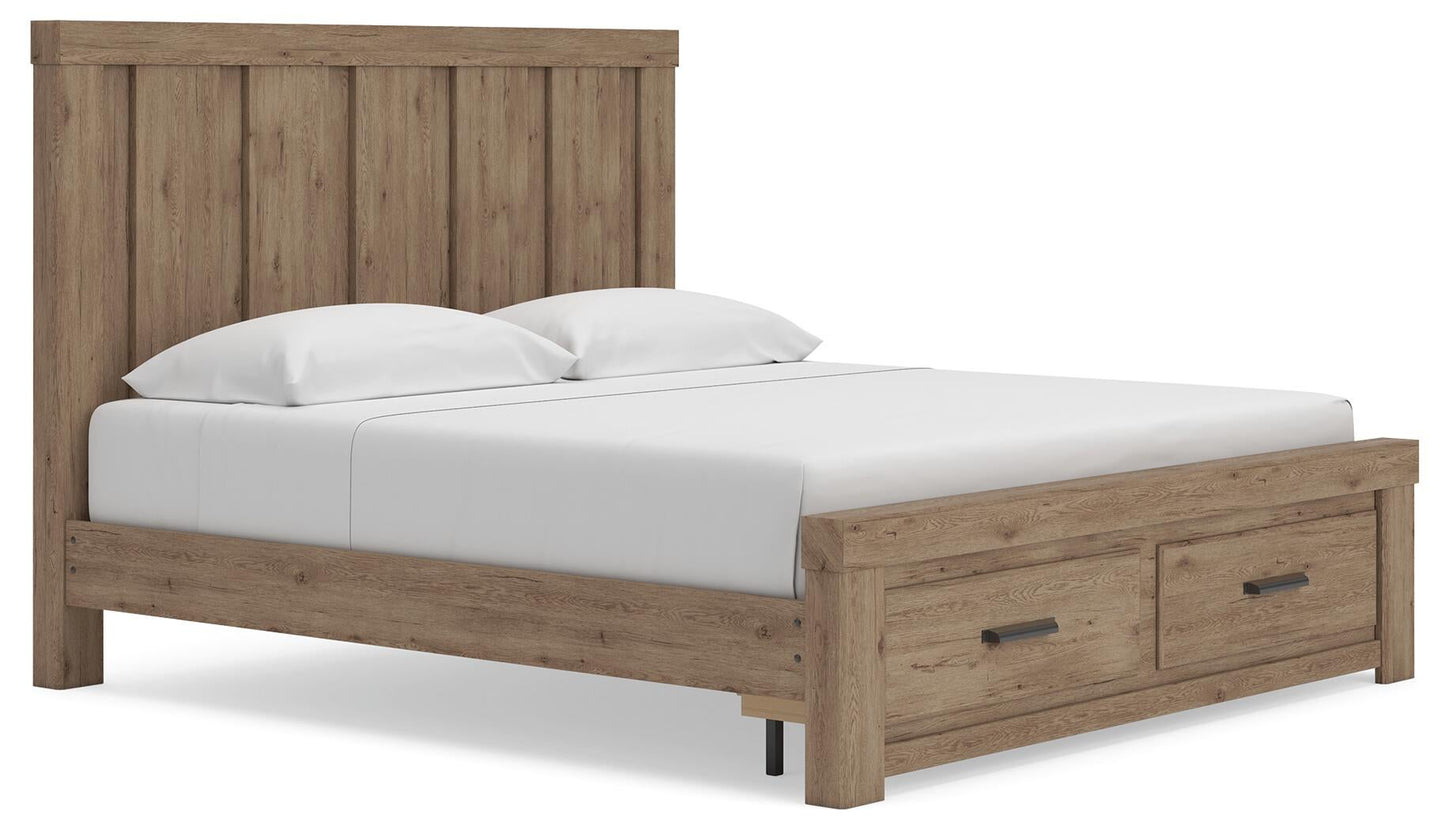 Garistyn  Panel Storage Bed, Dresser, Mirror, Chest And Nightstand Signature Design by Ashley®