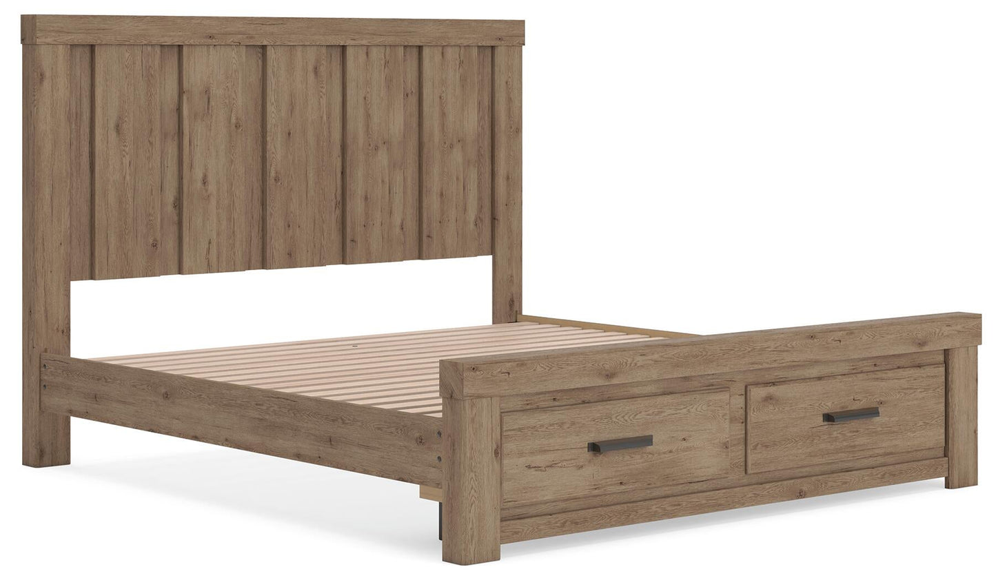 Garistyn  Panel Storage Bed, Dresser, Mirror, Chest And Nightstand Signature Design by Ashley®