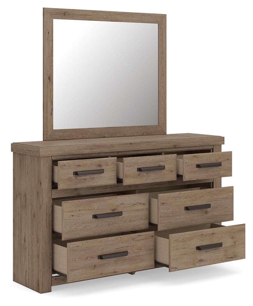 Garistyn  Panel Storage Bed, Dresser, Mirror, Chest And Nightstand Signature Design by Ashley®