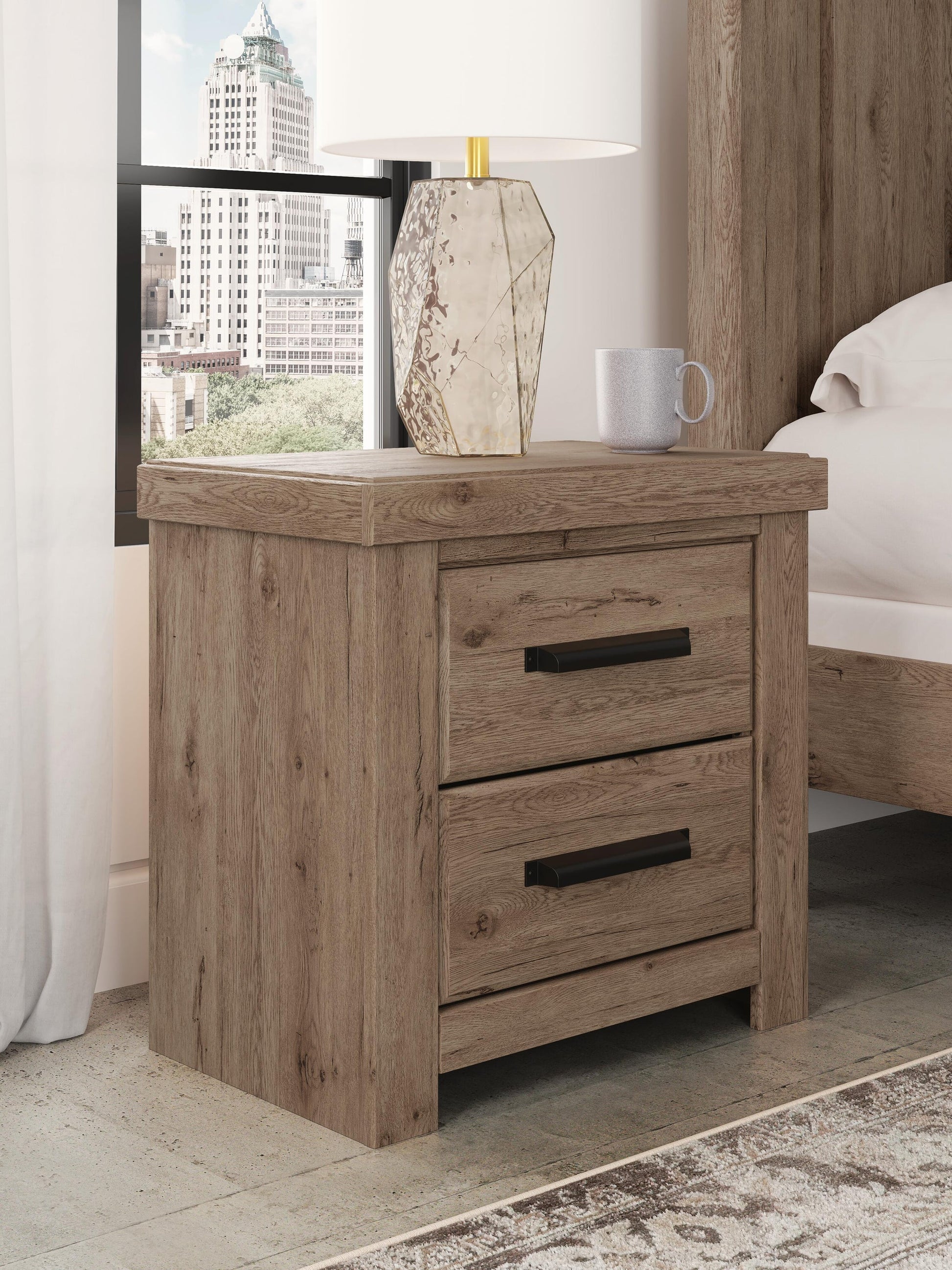 Garistyn  Panel Storage Bed, Dresser, Mirror, Chest And Nightstand Signature Design by Ashley®