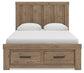 Garistyn  Panel Storage Bed. Dresser, Mirror And Nightstand Signature Design by Ashley®