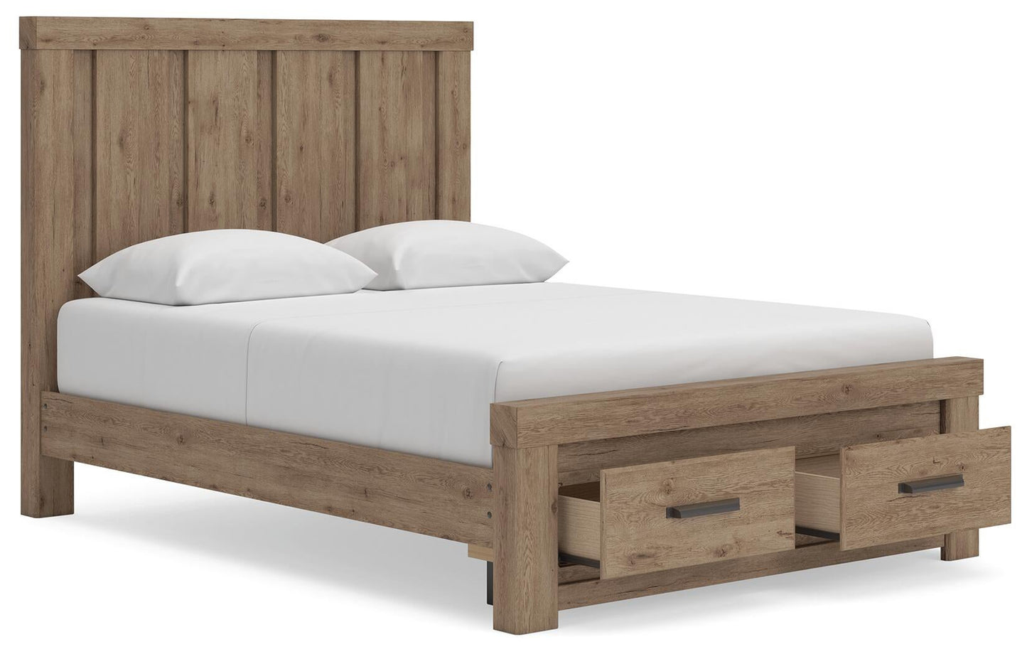 Garistyn  Panel Storage Bed. Dresser, Mirror And Nightstand Signature Design by Ashley®