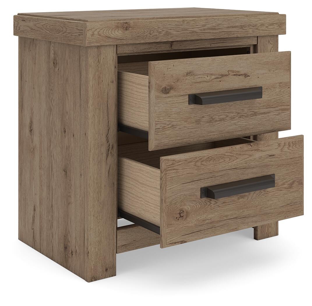Garistyn  Panel Storage Bed. Dresser, Mirror And Nightstand Signature Design by Ashley®