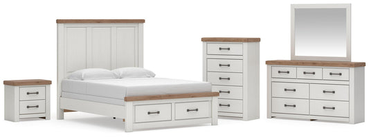 Savonport  Panel Storage Bed, Dresser, Mirror, Chest And Nightstand Benchcraft®