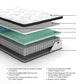 Chime 12 Inch Hybrid  Mattress Sierra Sleep® by Ashley