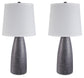 Shavontae Poly Table Lamp (2/CN) Signature Design by Ashley®