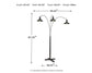 Sheriel Metal Arc Lamp (1/CN) Signature Design by Ashley®
