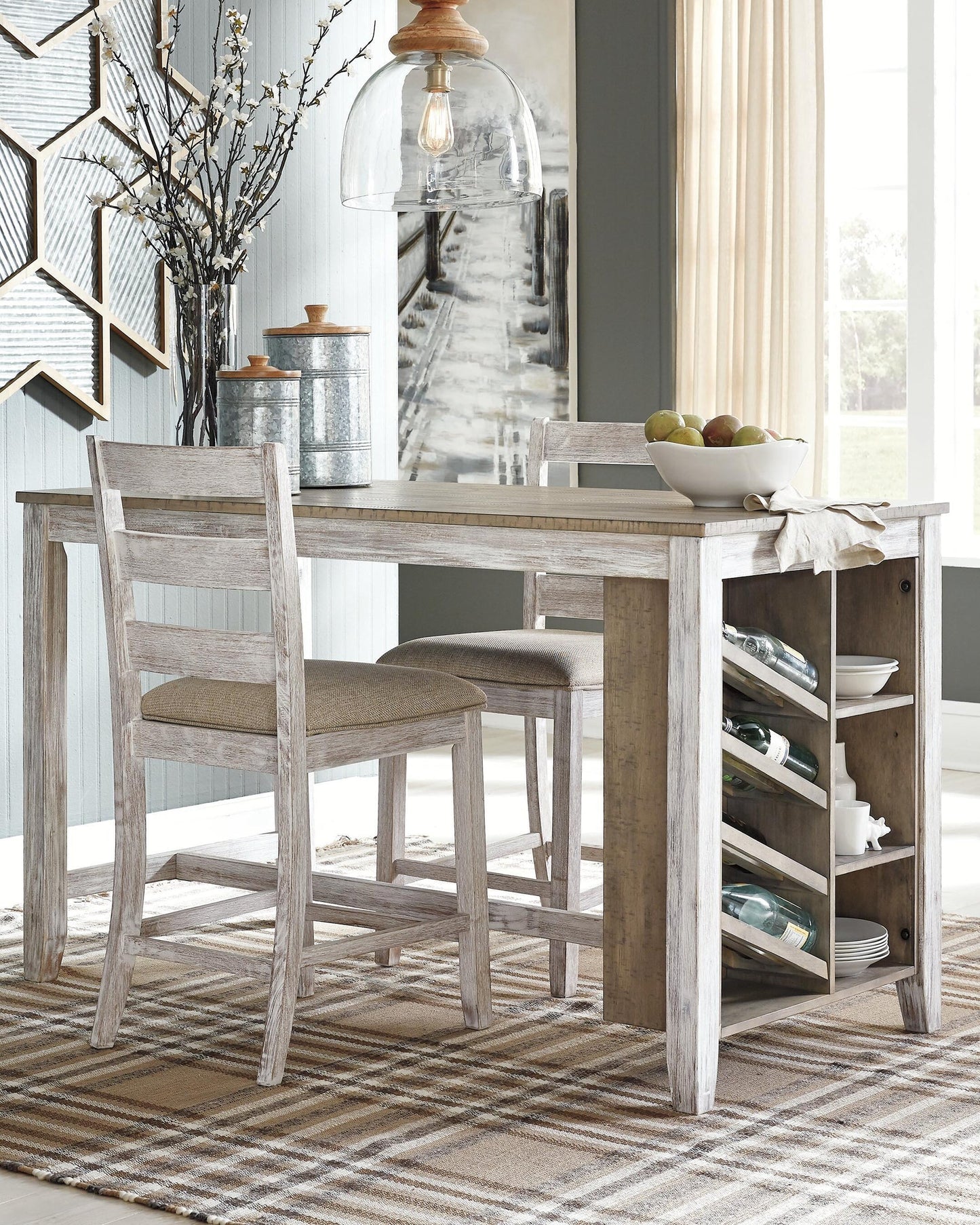 Skempton RECT Counter Table w/Storage Signature Design by Ashley®