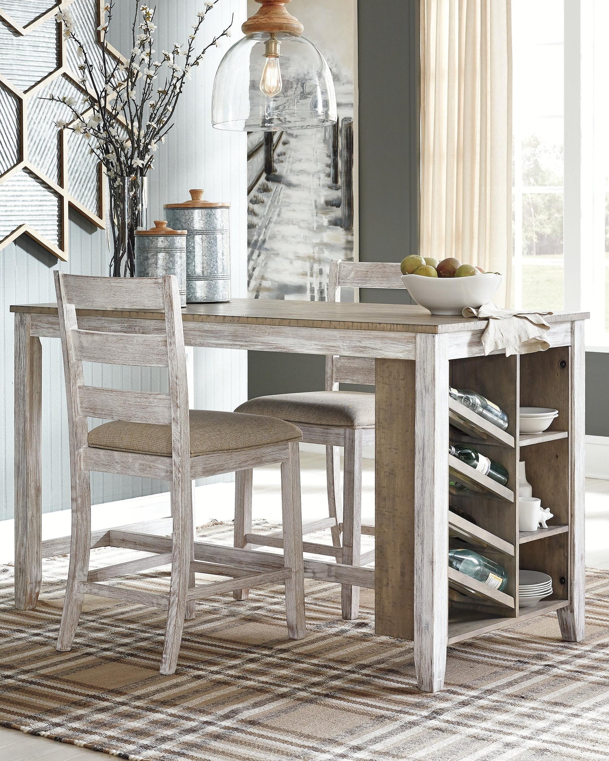Skempton RECT Counter Table w/Storage Signature Design by Ashley®