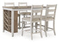 Skempton RECT Counter Table w/Storage Signature Design by Ashley®