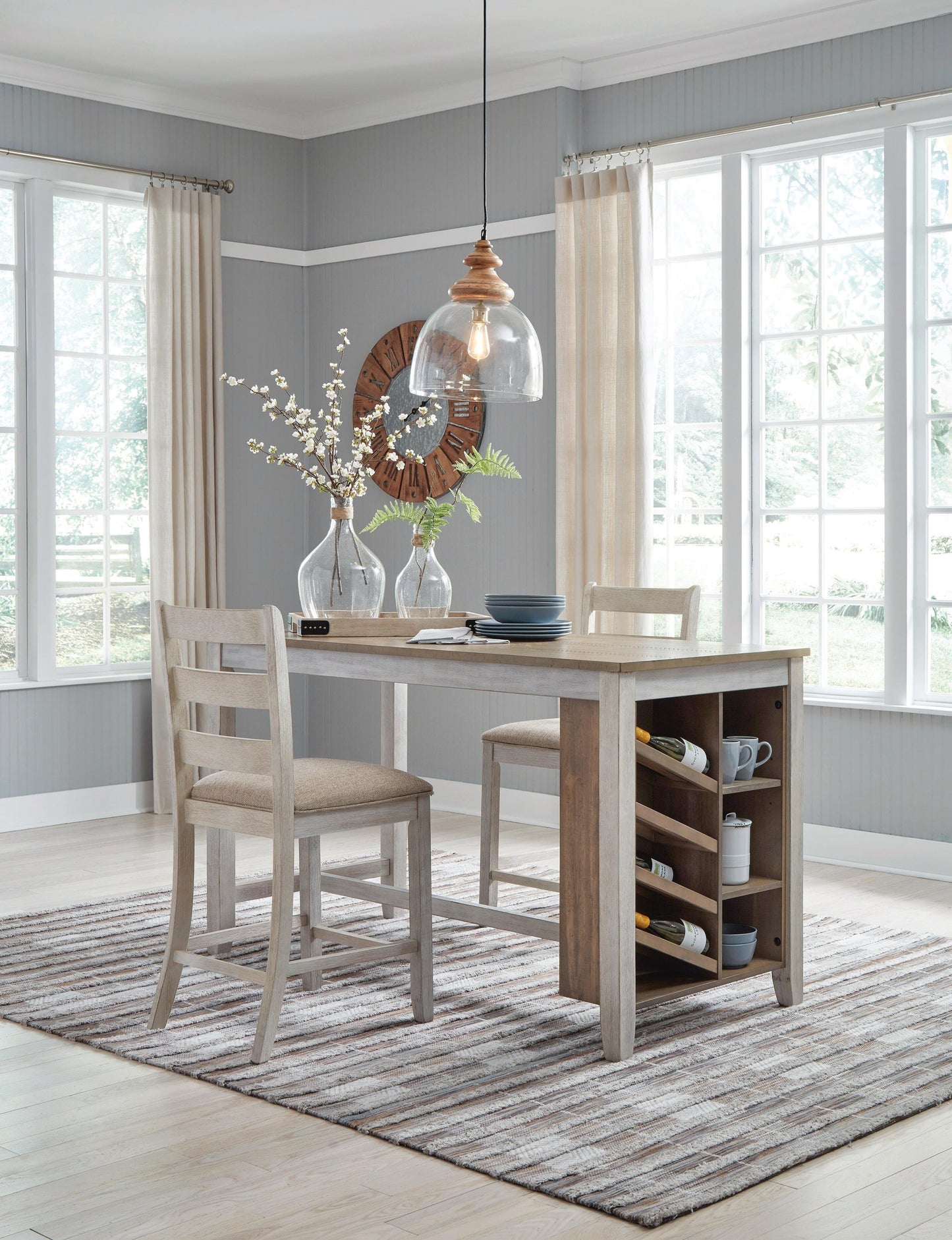 Skempton RECT Counter Table w/Storage Signature Design by Ashley®