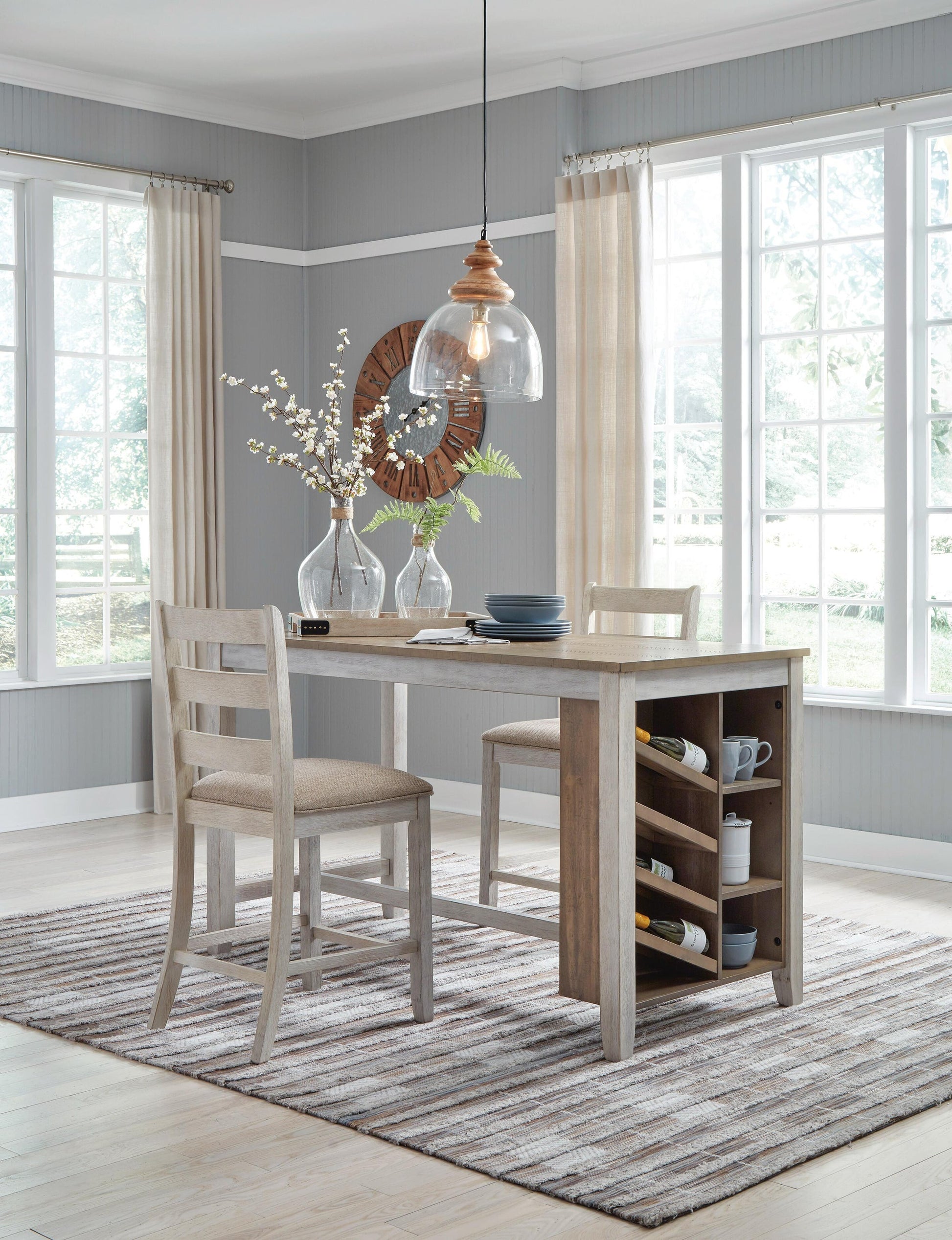 Skempton RECT Counter Table w/Storage Signature Design by Ashley®