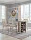 Skempton RECT Counter Table w/Storage Signature Design by Ashley®