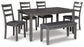Bridson RECT DRM Table Set (6/CN) Signature Design by Ashley®