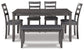 Bridson RECT DRM Table Set (6/CN) Signature Design by Ashley®