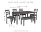 Bridson RECT DRM Table Set (6/CN) Signature Design by Ashley®