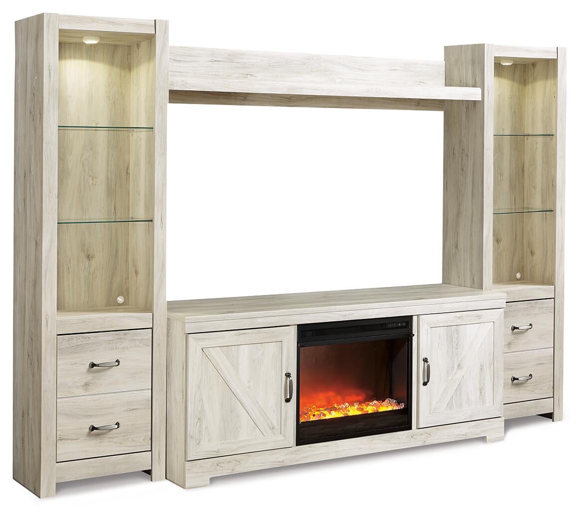 Bellaby 4-Piece Entertainment Center with Fireplace Signature Design by Ashley®
