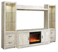 Bellaby 4-Piece Entertainment Center with Fireplace Signature Design by Ashley®