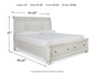 Robbinsdale  Sleigh Bed With Storage Signature Design by Ashley®