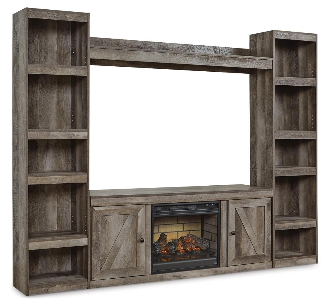 Wynnlow 4-Piece Entertainment Center with Electric Fireplace Signature Design by Ashley®