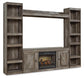 Wynnlow 4-Piece Entertainment Center with Electric Fireplace Signature Design by Ashley®