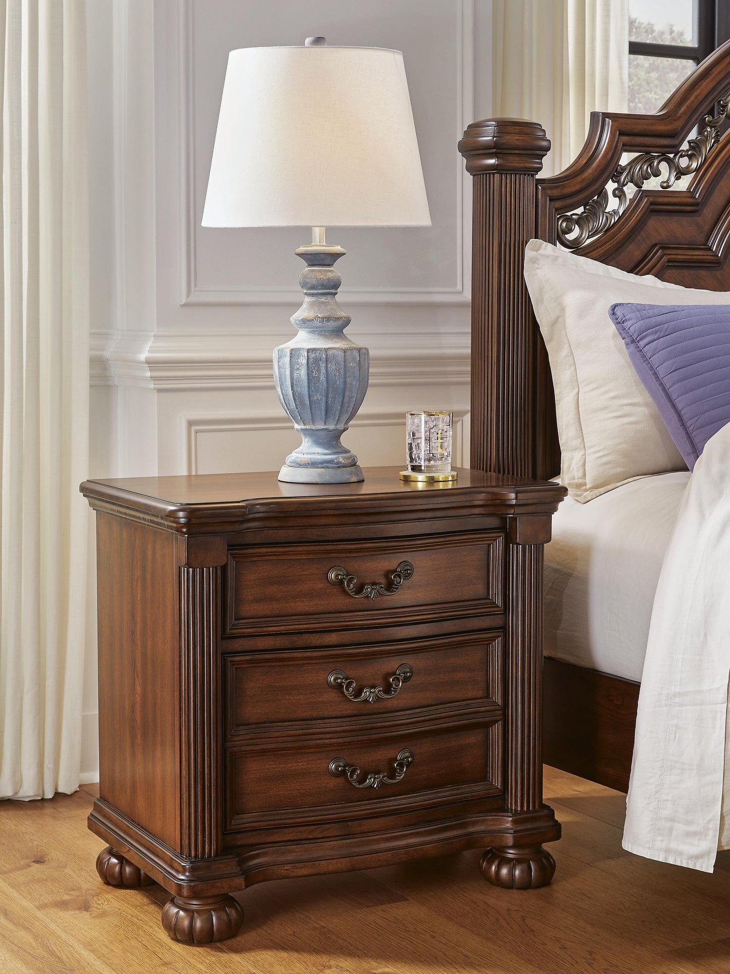 Lavinton Three Drawer Night Stand Signature Design by Ashley®