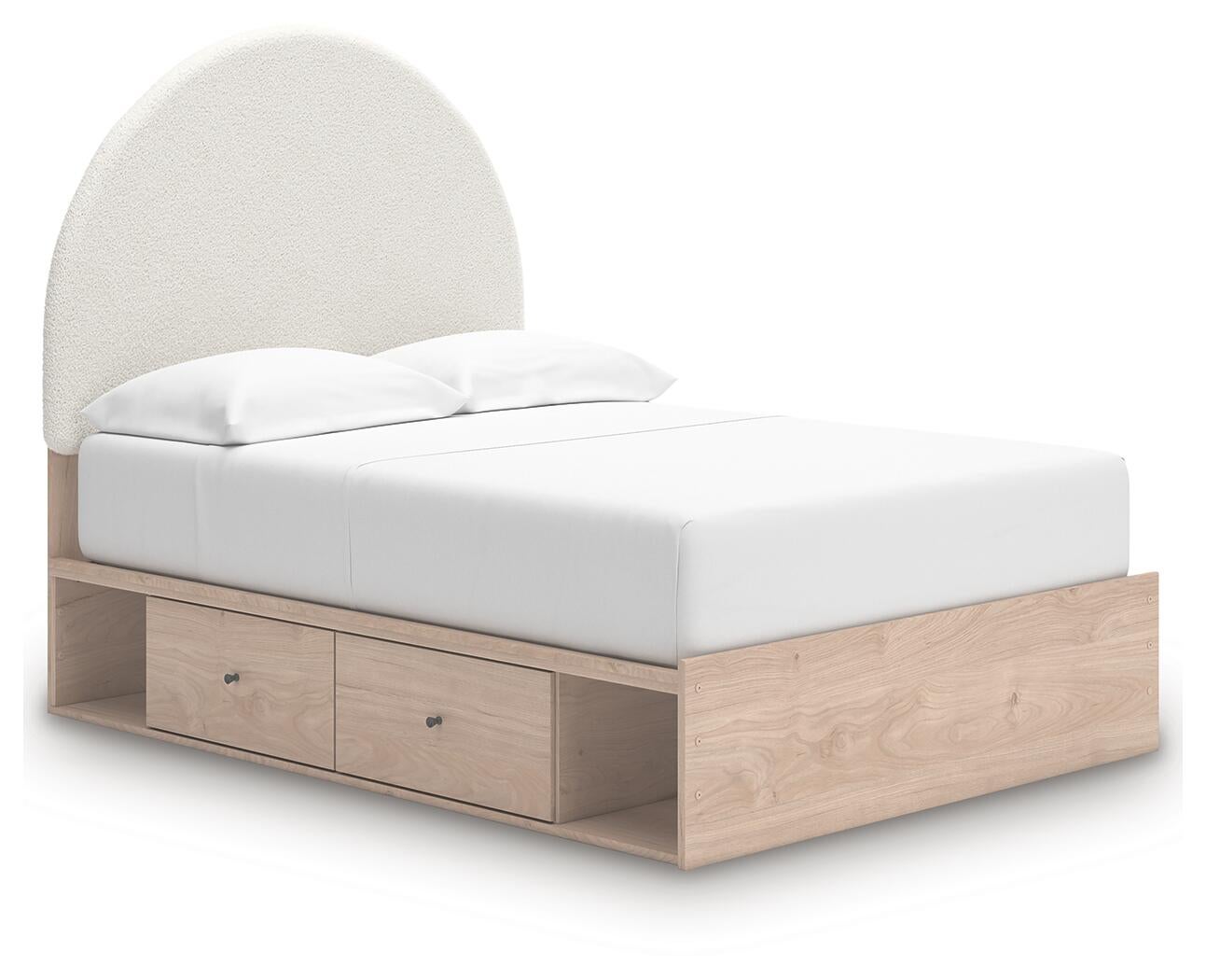 Arloster  Upholstered Panel Bed With Storage Signature Design by Ashley®