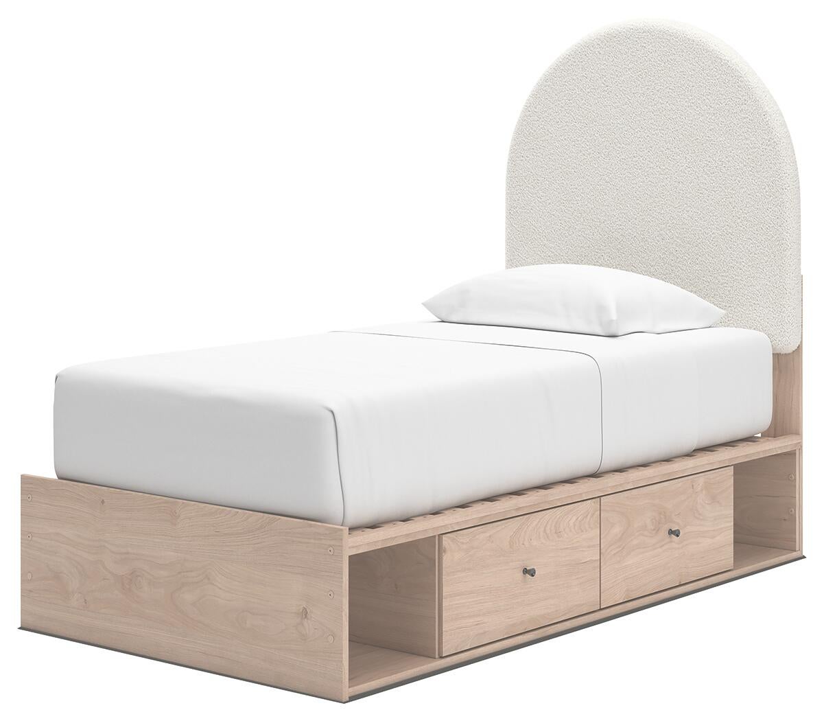 Arloster  Upholstered Panel Bed With Storage Signature Design by Ashley®