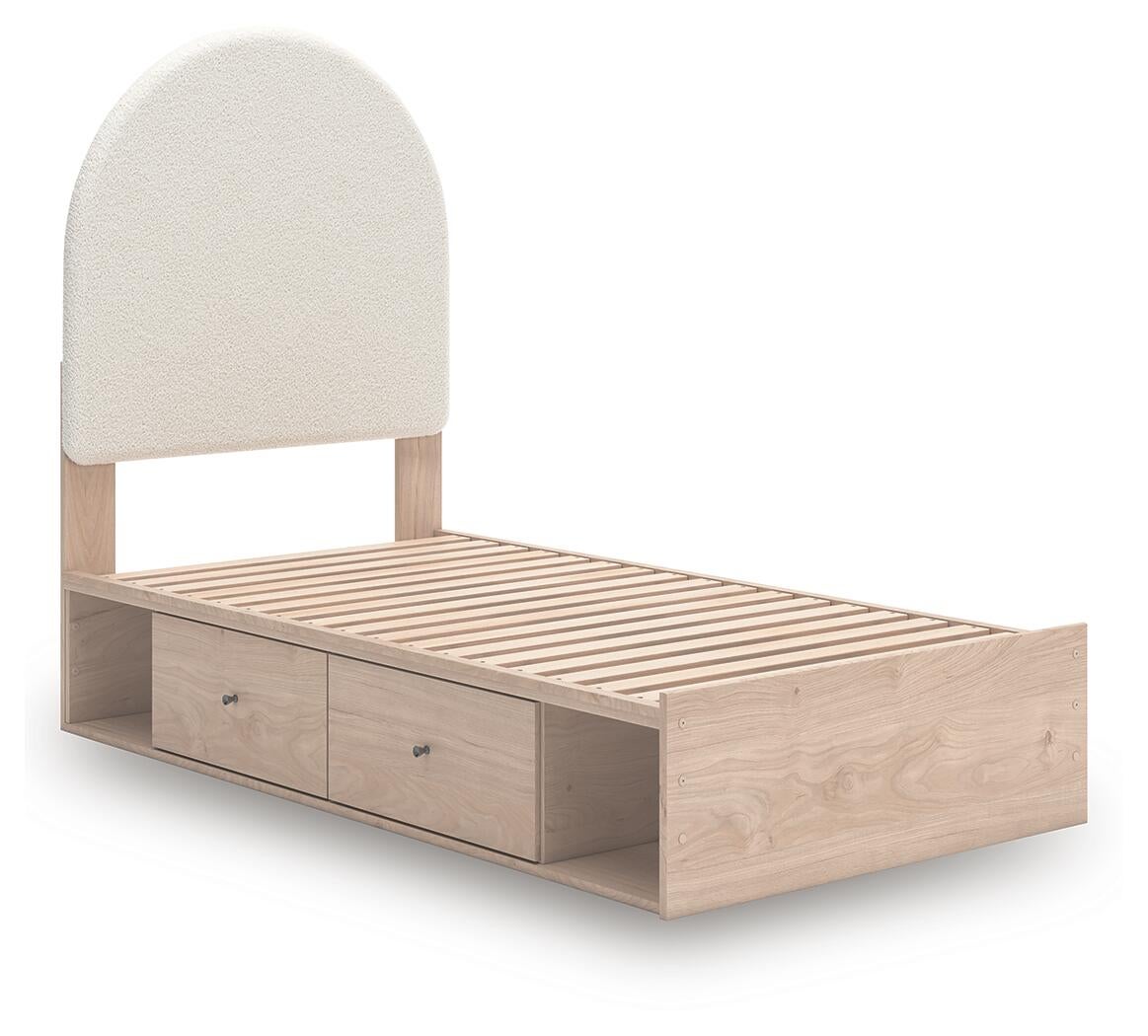 Arloster  Upholstered Panel Bed With Storage Signature Design by Ashley®
