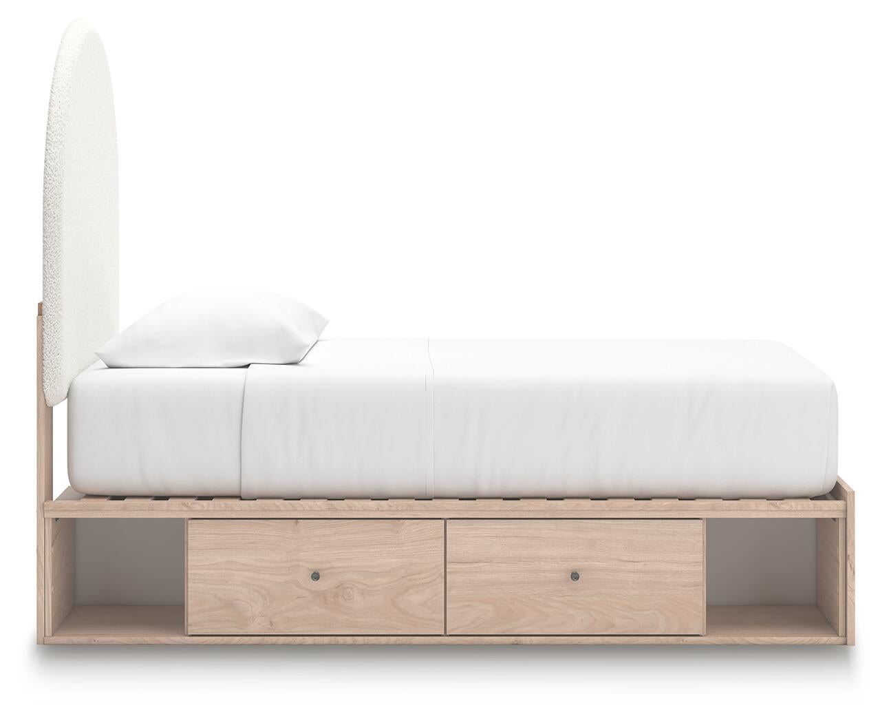Arloster  Upholstered Panel Bed With Storage Signature Design by Ashley®