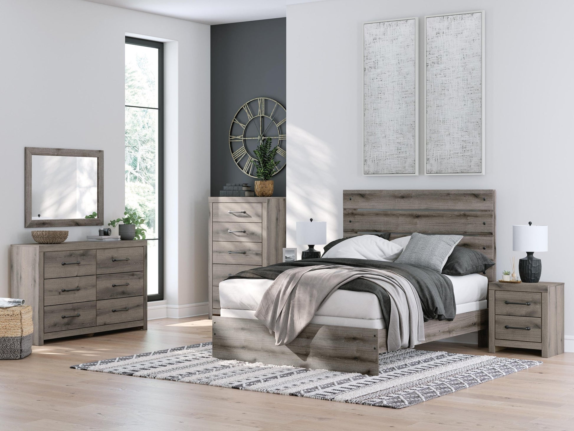 Graystorm Six Drawer Dresser Signature Design by Ashley®