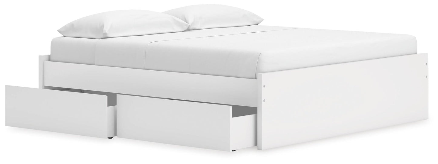 Onita  Platform Bed With 2 Side Storage Signature Design by Ashley®