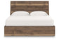 Chirason  Panel Bed With Storage
