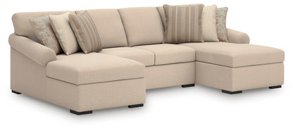 LadyMae 3-Piece Sectional with Chaise Benchcraft®