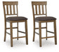 Urbinforte Upholstered Barstool (2/CN) Signature Design by Ashley®
