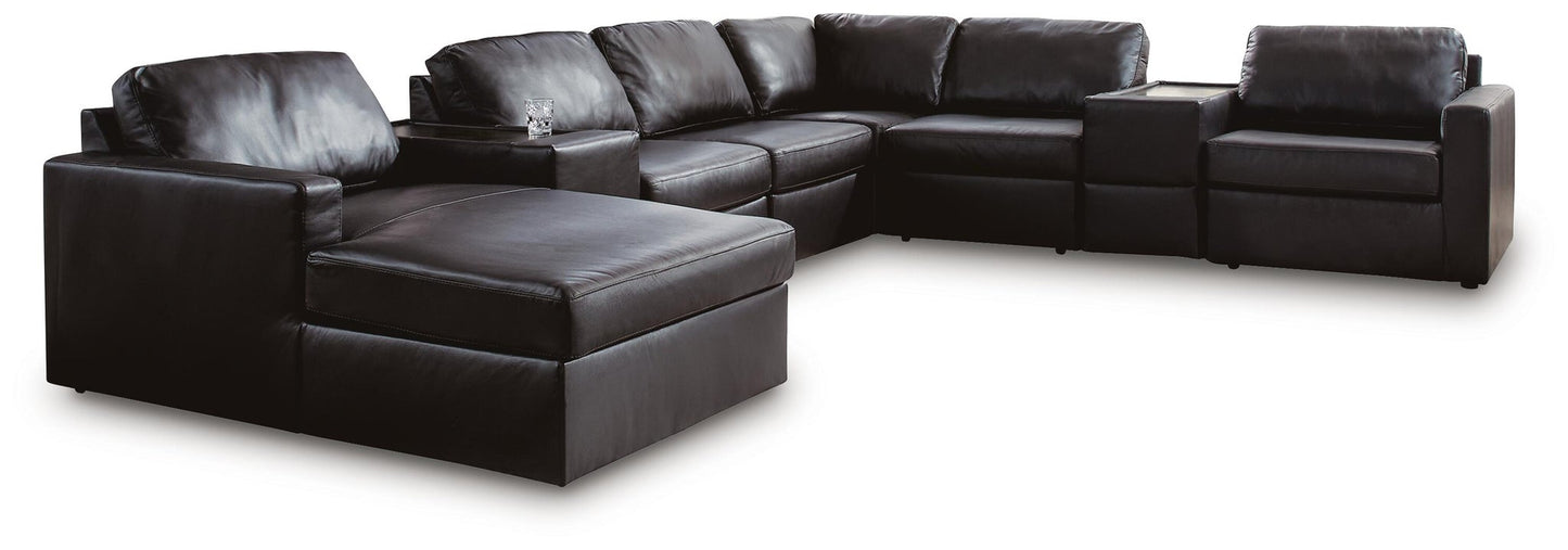 Modmax II 8-Piece Sectional with Chaise and Storage Consoles Signature Design by Ashley®