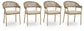 Orchard Beach Arm Chair With Cushion (4/CN) Signature Design by Ashley®