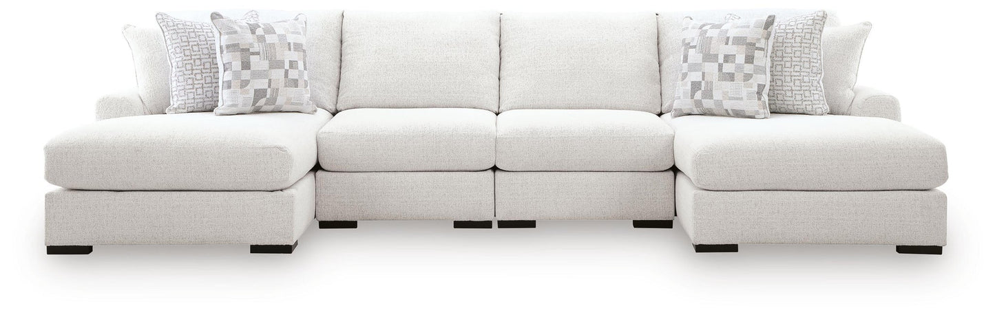 Misty-Lakes 4-Piece Double Chaise Sectional Signature Design by Ashley®