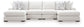 Misty-Lakes 4-Piece Double Chaise Sectional Signature Design by Ashley®