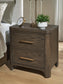Radkin Two Drawer Night Stand Signature Design by Ashley®
