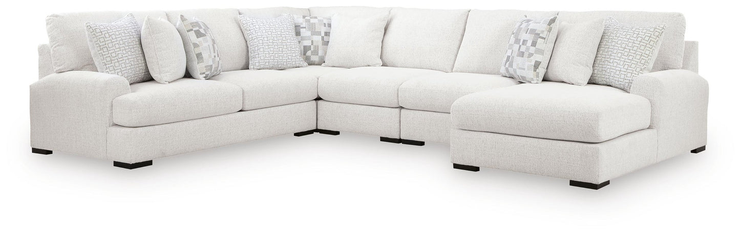 Misty-Lakes 5-Piece Sectional with Chaise Signature Design by Ashley®